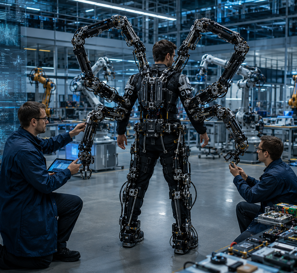 Spider-Man suit technology inspired by robotic exoskeletons