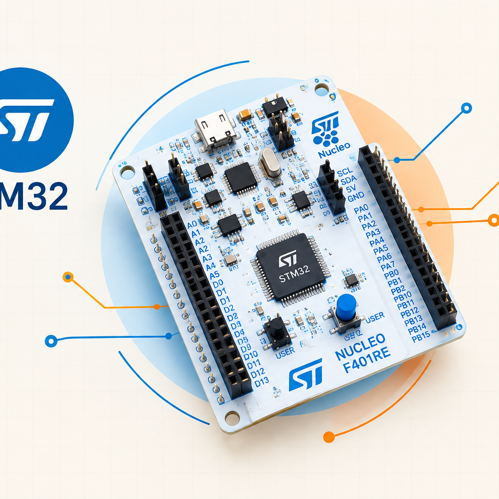 STM32 microcontroller development board and chip